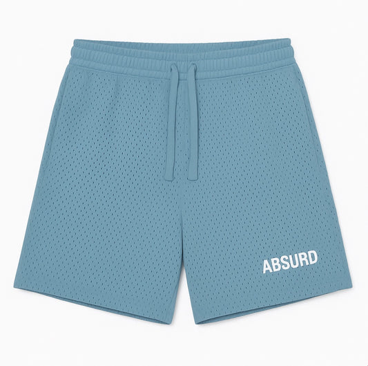 ABSURD Mesh Shorts – Blue