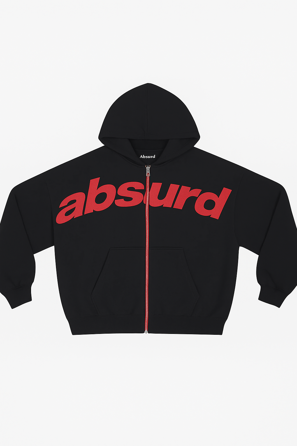 Absurd Bold Logo Zip-Up Hoodie