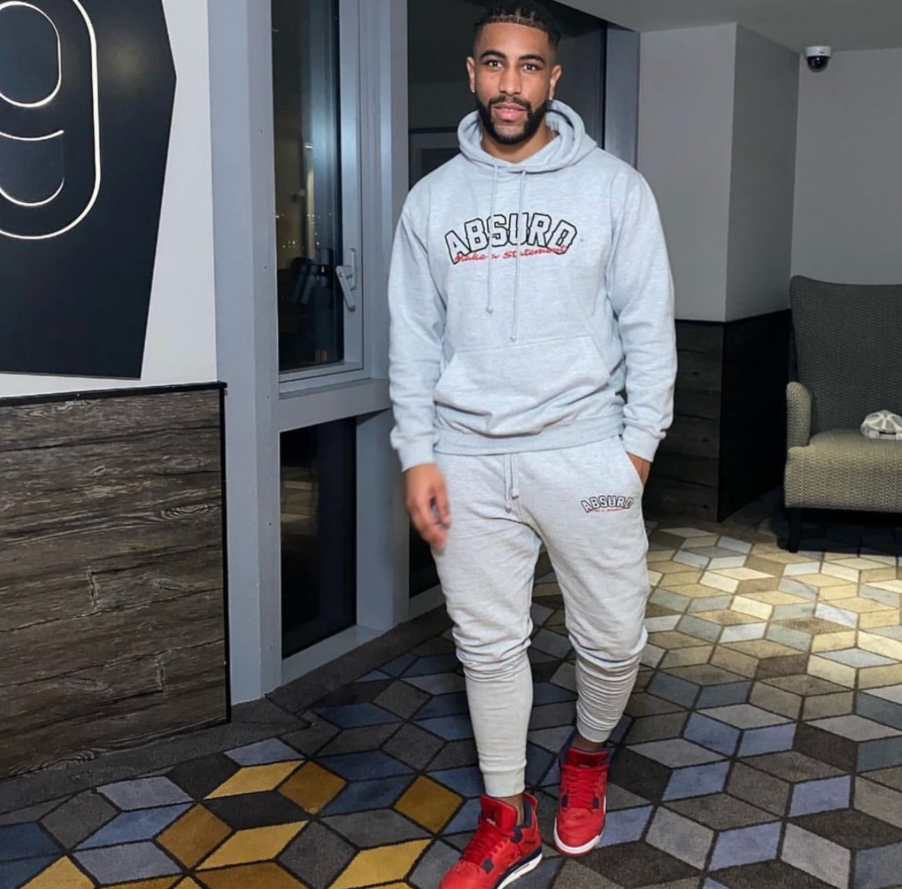 Absurd Streetwear Print Hoodie