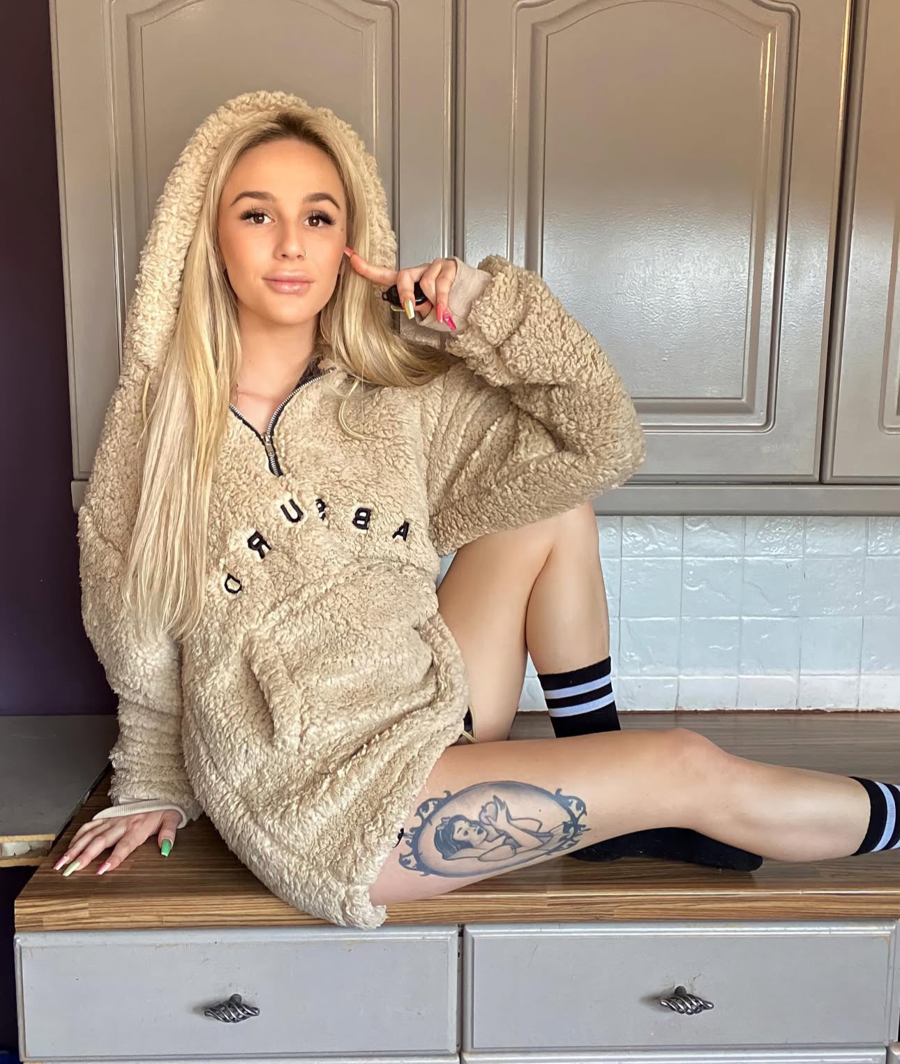 Absurd Sherpa Hoodie