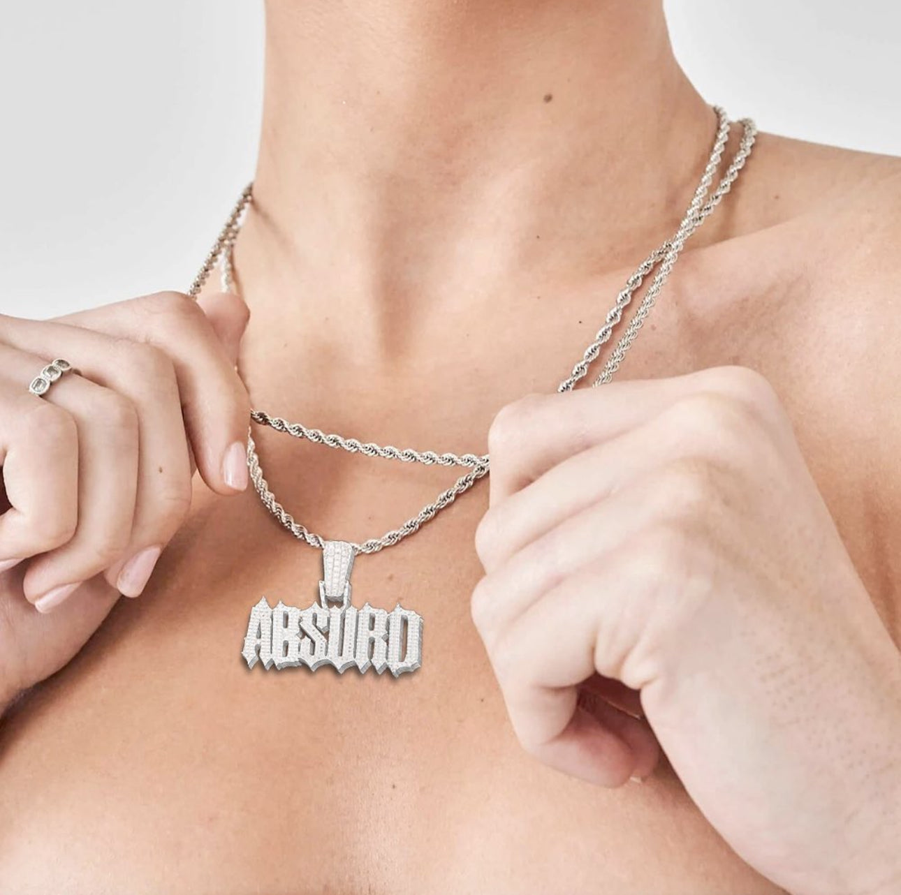 Absurd Silver Pendant