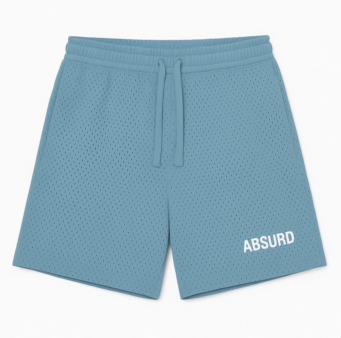 ABSURD Mesh Shorts – Blue