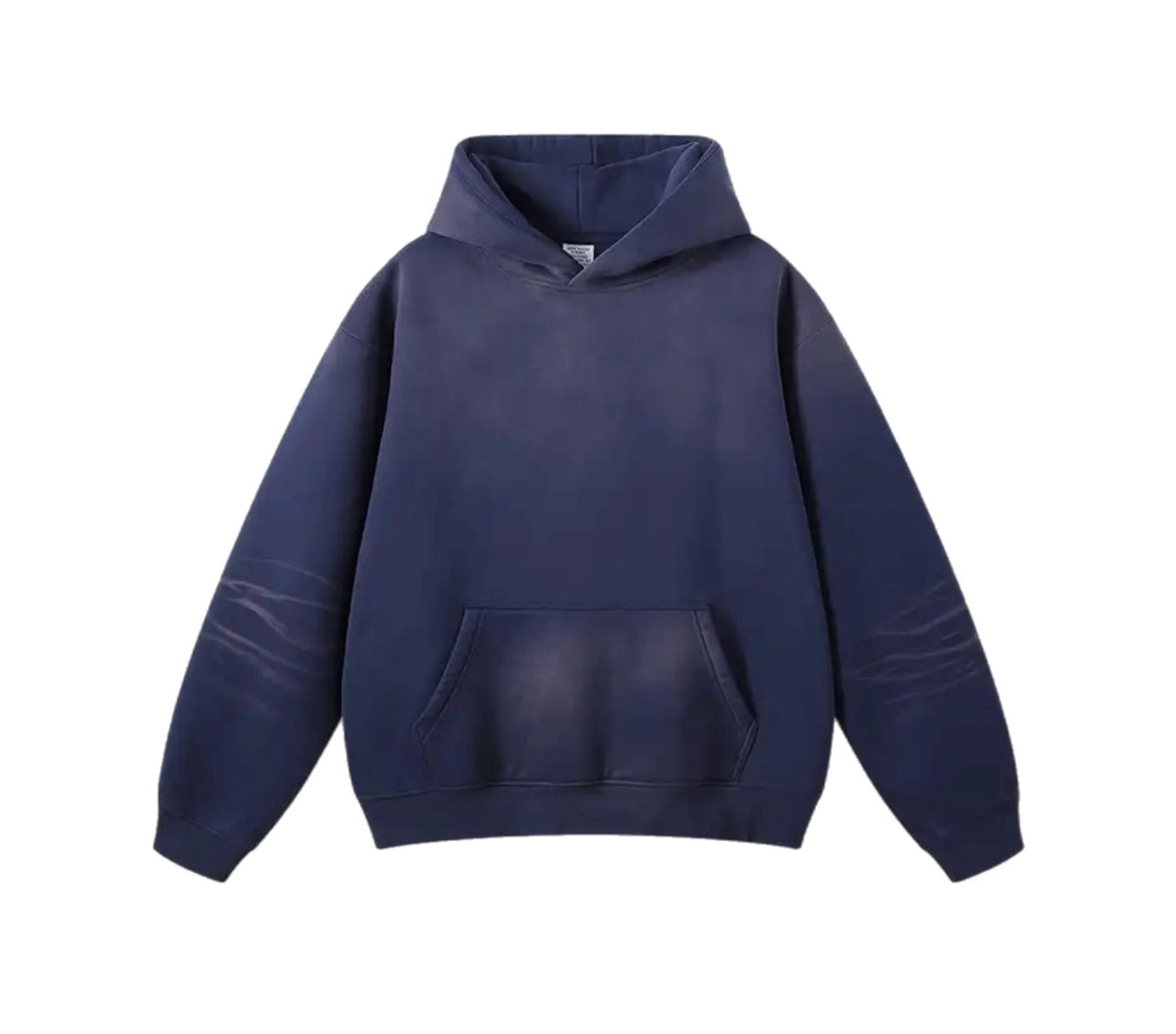 Washed Gradient Retro Hoodie